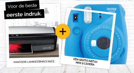 Fellowes Instax camera delivery promotion 2019