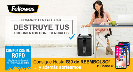 Fellowes Shredder Cashback Q4 2018