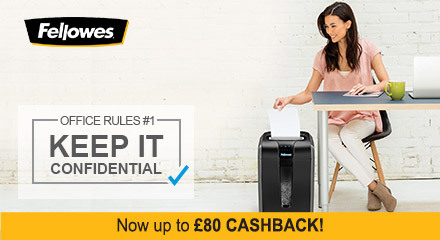 Fellowes Shredder Cashback Q4 2018
