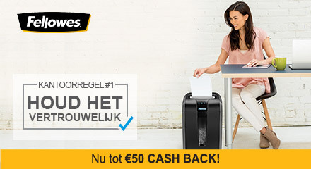 Fellowes Shredder Cashback Q4 2018