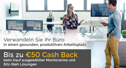 Fellowes Workspace Management Cash Back Promotion 2018