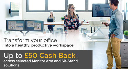 Fellowes Workspace Management Cash Back Promotion 2018