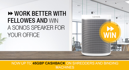Fellowes Shredder Cashback + Sweepstake Q2 2019